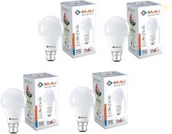 BAJAJ 5 W Basic Standard B22 LED Bulb (White, Pack of 4)