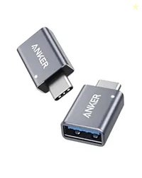 Anker USB C Adapter (2 Pack),High-Speed Data Transfer, USB-C to USB 3.