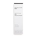 Revolution Man Mattifying Gel Moisturiser Perfect For Oil Control, Reduce Pores & Prevent Breakouts Lightweight Gel For All Skin Type