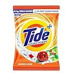 Tide Plus Detergent Washing Powder – 10kg Mega Saver Pack | Jasmine & Rose Fragrance | Removes deep-seated Oil, Gravy, Tea Stains | World’s No. 1 Detergent Brand