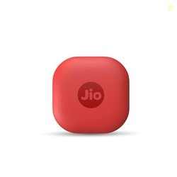 JioTag Air for iOS (Red) Worldwide Tracker, Pair with Apple Find My ap