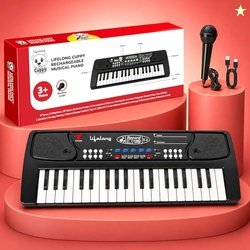Lifelong Wireless Rechargeable Piano Keyboard for Baby & Kids with Mic