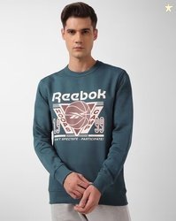 REEBOK Solid Sweatshirt