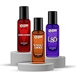 Beardo The Intense Core-LSD,Whisky Smoke & GodFather Perfume for Men (20ml x 3) | Long Lasting Fragrance | Long Lasting Perfume for Men | Gift for Men | Gift for Friend