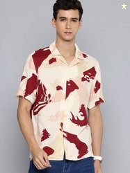 Levis Relaxed Fit Abstract Printed Casual Shirt
