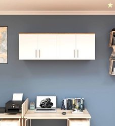 Spyder Home Decore Craft Matte Finish Ea115 Wall Mounted 4 Door Kitche