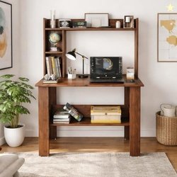 SPYDER CRAFT Modern Daisy Engineered Wood Study Table with Storage She