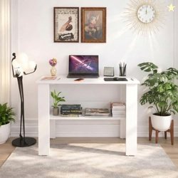 SPYDER CRAFT Modern Specio Engineered Wood Study Table with Storage Sh
