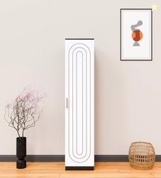 Spyder Craft Arceus Single Door Engineering Woo Wardrobe for Clothes,