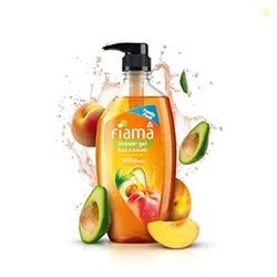 Fiama Body Wash Shower Gel Peach & Avocado, 750ml Family Pack, Body Wa
