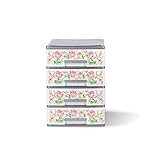Nayasa Tuckins 14 Deluxe Multipurpose Plastic Modular Drawer Organizer | Multi-Compartment Storage Cabinet for Home, Office & Kitchen | Durable & Stylish Plastic Storage Solution | Grey