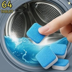 DeepFresh 64 Pcs Deep Fresh Detergent Tablets for All Washing Mac...mo