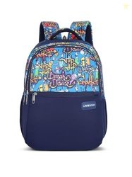 Lavie Sport Hiphop 35L Navy Backpack | Fits Upto 15 Inch Laptop | Orga