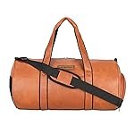 Lavie Athlete Gym PU Zipper Closure Women’s Backpack (Orange,Medium)