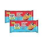 Wickedgud Whole Wheat Curry Noodles 240g (Pack of 4) x 2 | No Maida | No Palm Oil | Source of Protein