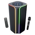 Zebronics 2026 Launch 120W Portable Party Speaker, Dual 13.33cm Drivers, Upto 7hrs Playback, Wireless Mic, TWS Function, 9 RGB Modes, BTv5.3, USB & AUX, Rapid Charge, Carry Handle (Party FYRE 700)