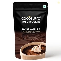 Cocosutra Swiss Vanilla Drinking Chocolate Mix, 100g | Gluten Free Dri