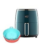 Pigeon 4.2L Digital Air Fryer with Silicon basket | 1200W | 360Â° Rapid Air Circulation | 85% Less Oil | 8 Preset Menus | Non-Stick Basket | Touch Control | Auto Shut-Off | 2Y Warranty