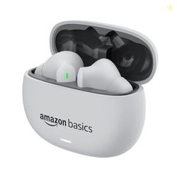 amazon basics True Wireless in-Ear Earbuds with Mic, Low-Latency Gamin