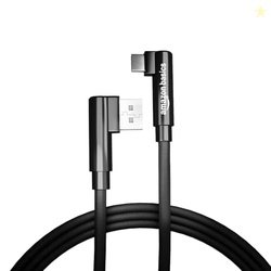 amazon basics USB-A to Type C Cable, Nylon Braided, Fast Data Sync, L