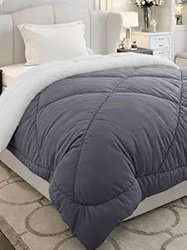 Monte Carlo Polyester Comforter Single Bed | 200 GSM Lightweight & Rev
