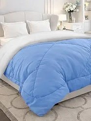 Monte Carlo Polyester Comforter Double Bed | 200 GSM Lightweight & Rev