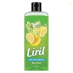 Liril Lemon & Tea Tree Body Wash 250 ml|| Refreshing Liquid Shower Gel