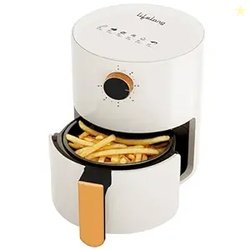 Lifelong Air Fryer for Home - 800W Small Airfryer Machine to Fry, Bake