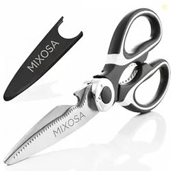 MIXOSAMulti Purpose Made In Japan Kitchen Scissors, food scissors,Prem