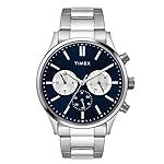 TIMEX Analog Watch for Men with Round Dial & Water Resistant Man’s Wrist Watches
