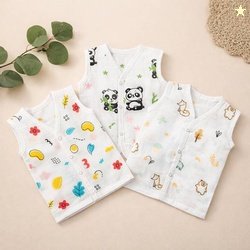 Born Babies Vest For Baby Boys & Baby Girls Muslin