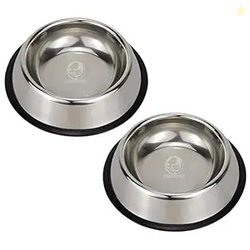 Foodie Puppies Pet Feeding Stainless Steel Bowl for Dogs, Cats & Any P