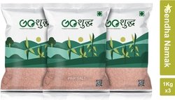 Goshudh Premium Quality Pink Salt (Sendha Namak)-1Kg (Pack Of 3) ...mo