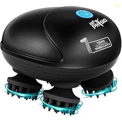 Dr Physio USA 1036 Scalp Massager, Rechargeable Electric Head Massager