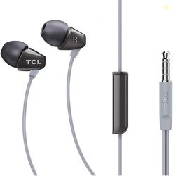 TCL SOCL100 Wired Headset (Phantom Black, In the Ear)