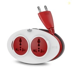 GM 3206 G-On Extension Board with 2 International Sockets | 2.5M Exten