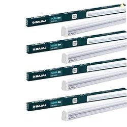 Bajaj 20 Watt LED Batten with Glare Free Lighting (Pack of 4, white)