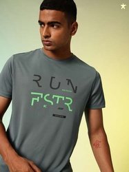 HRX by Hrithik Roshan Typography Printed T-shirt