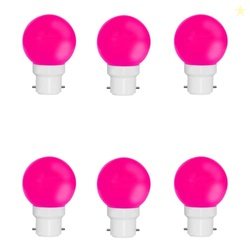 FYBROS Nuit-Lamp Pink 0.5 Watt LED Bulb, Multicolor Night Bulbs for Be