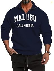 JVX Men's Wool Blend Round Neck SWEATSHIRT-03_Navy