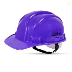 Aktion AK H01_WHT Safety Helmets Nape Type, Color: Violet, Pack of 10,