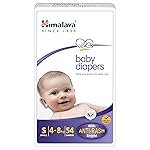 Himalaya Baby Taped Diapers, Small (4-8 kg), 54 Count