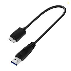 Storite 20cm USB 3.0 A to Micro B Cable for External Hard Drive - Data