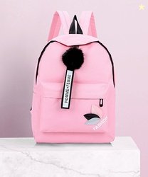 Rico BG_PINK_FLO Waterproof Backpack (Pink, 20 L)