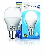 Wipro Tejas Base B22 9-Watt LED Bulb (Cool Day Light)