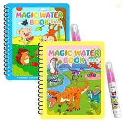 Wobbox Magic Book With Magic Doodle Pen - Reusable Magic Water Quick D