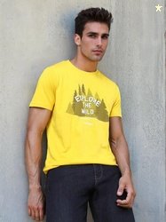 Wrangler Typography Printed Cotton T-Shirt