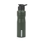 SignoraWare Turbo Single Walled ISI Certified Stainless Steel Coloured Bottle/Sipper | Airtight & Leakproof | Easy to Carry | Durable | Ideal for School, Office, Gym, Yoga & Outdoors (750ml | Green)