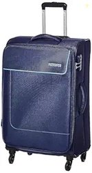 American Tourister Polyester 69 cm Navy Softsided Suitcase (AMT JAMAIC