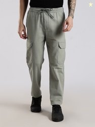 NEVER NEUD Men Relaxed Lazy Linen Pants